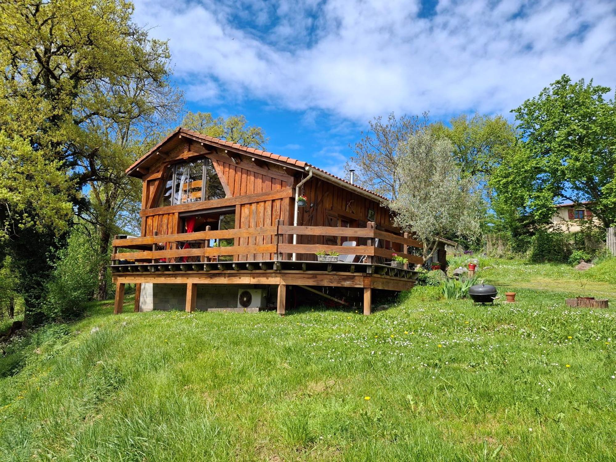 Villa Le Refuge De L'Ourse à Anla Extérieur photo