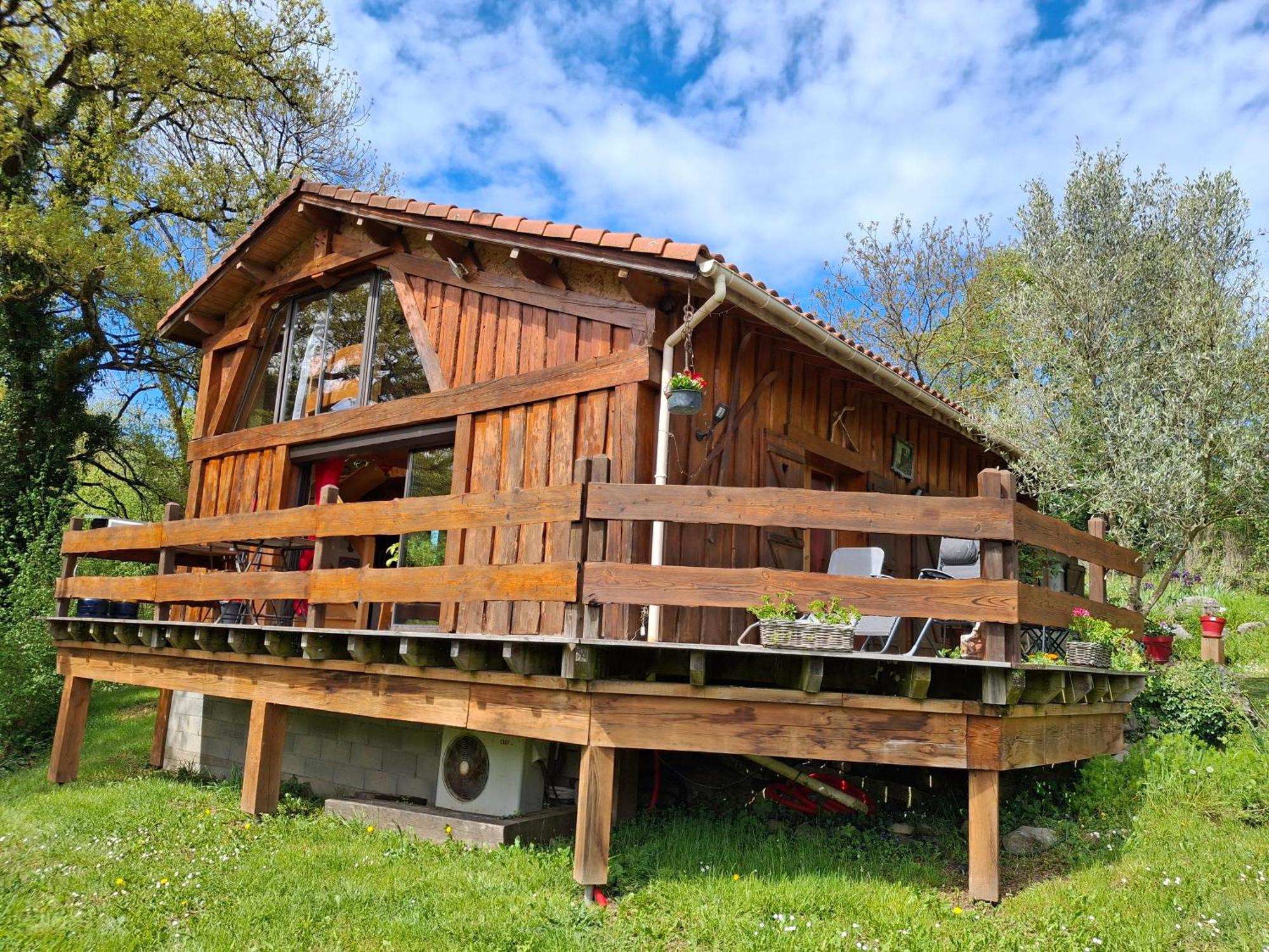 Villa Le Refuge De L'Ourse à Anla Extérieur photo
