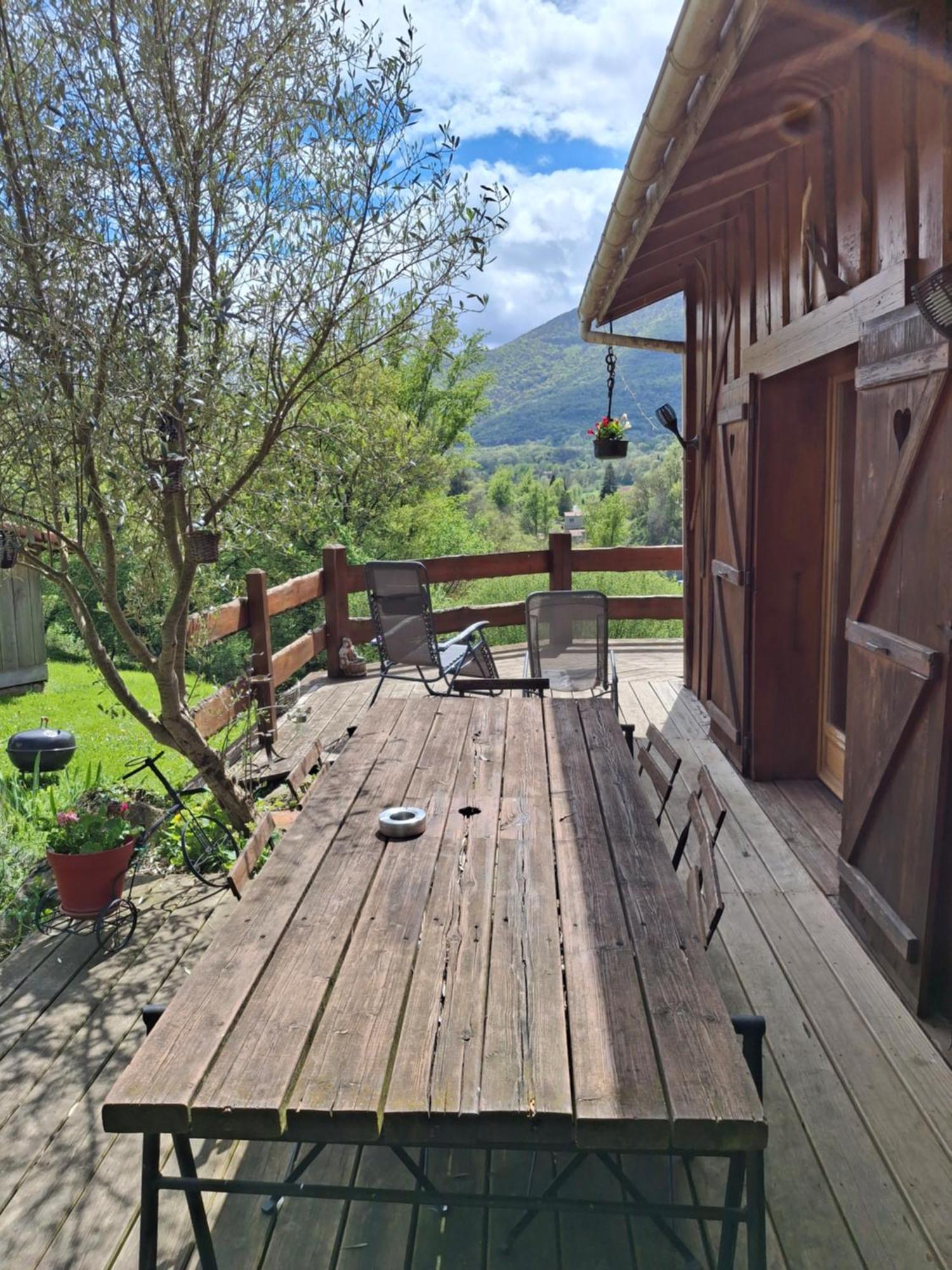 Villa Le Refuge De L'Ourse à Anla Extérieur photo